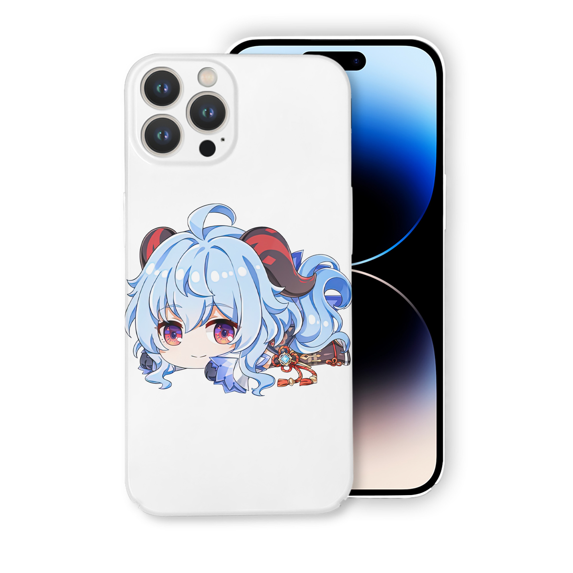 げんし神 甘雨 かんう genshin Ganyu 【iPhone 14シリーズ対応】ハードケース